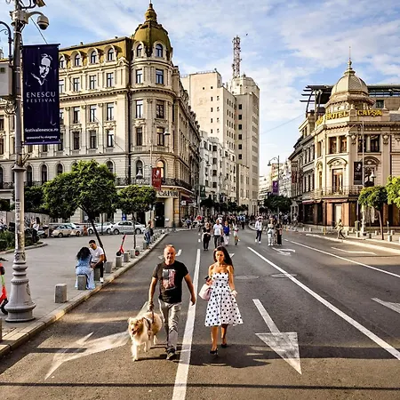 Stepup Apartment, Downtown Bucharest, Center, Athenaeum Corner * בוקרשט
